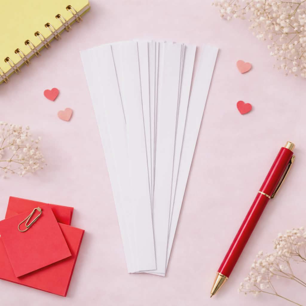 ALL WHITE paper 10mm Round