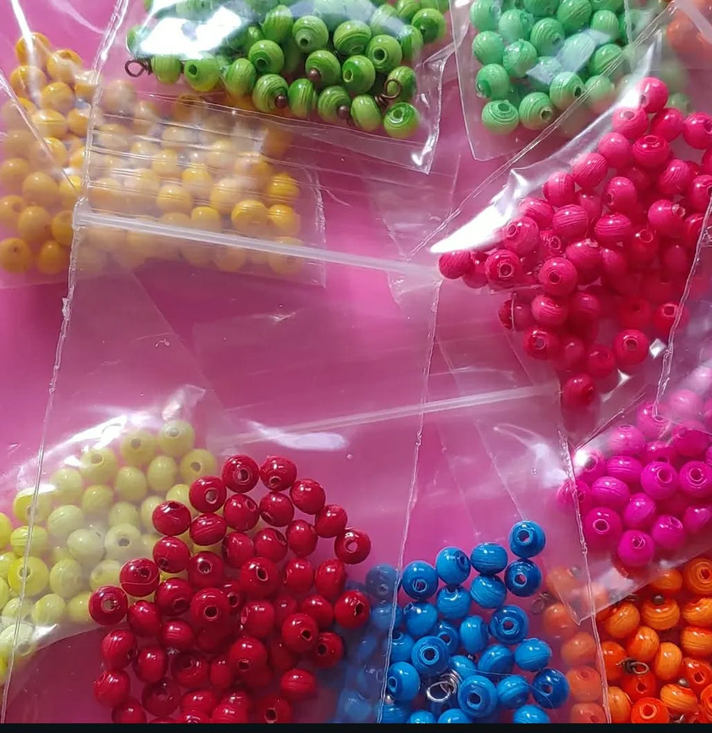 4 mm Round -Color Me a Rainbow