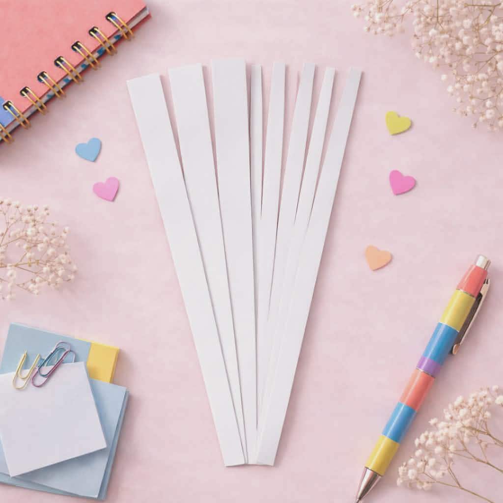 ALL WHITE paper 10mm Round